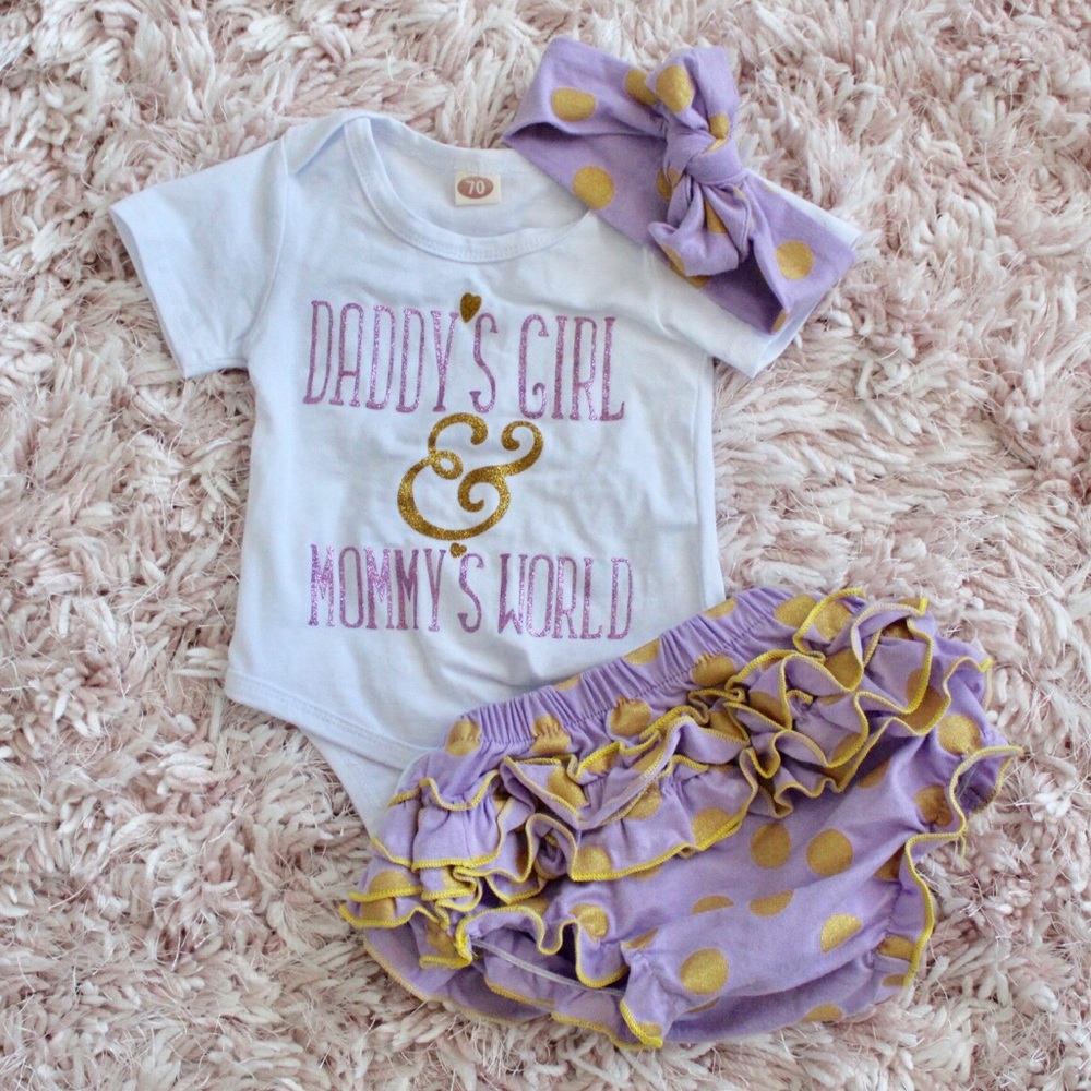 Daddy’s Girl Mommy’s World set